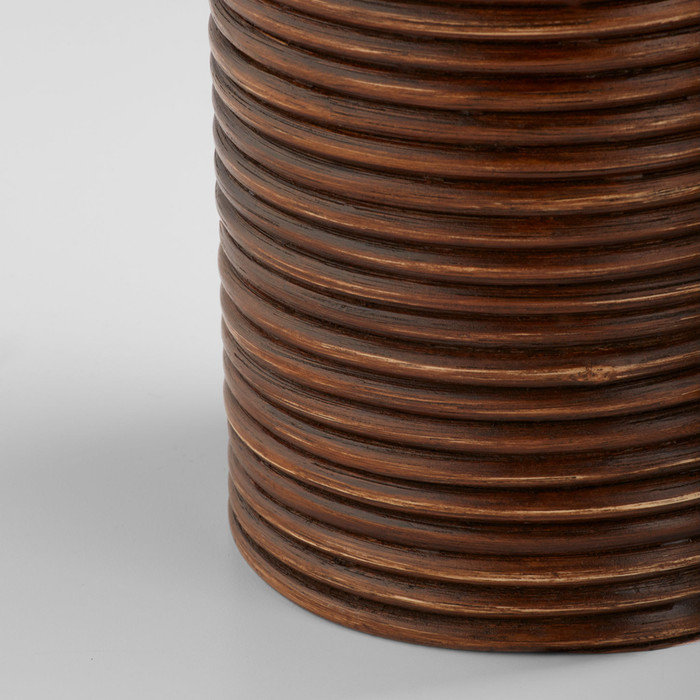 Large Papeete Canister in Brown by Cyan Design