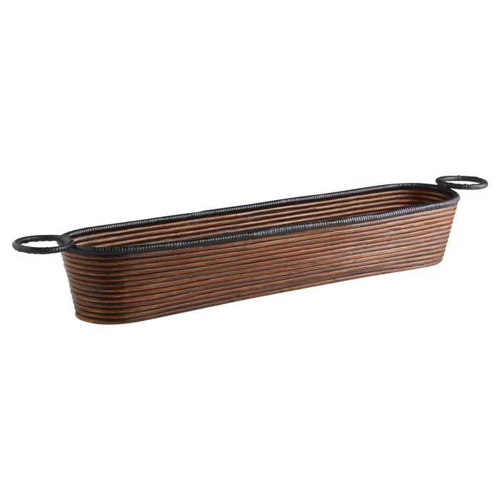 Papeete Vessel in Brown by Cyan Design