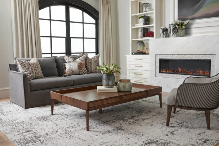 Match Cocktail Table in Medium Brown by Cyan Design
