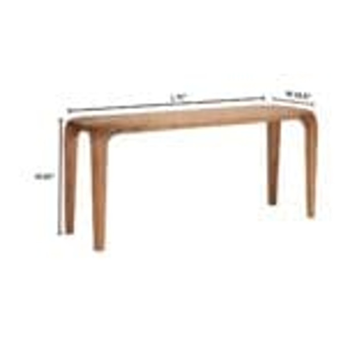 Nature Console Table in Medium Brown by Cyan Design