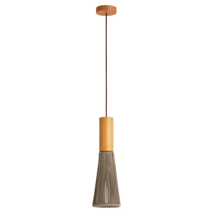 Medium Orla Pendant Light in Brown by Cyan Design