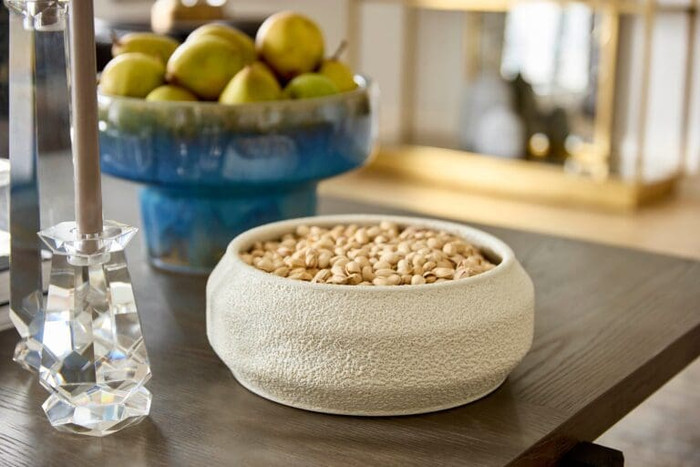 Tall Faceted Candleholder Designed by Thom Filicia in Clear by Cyan Design