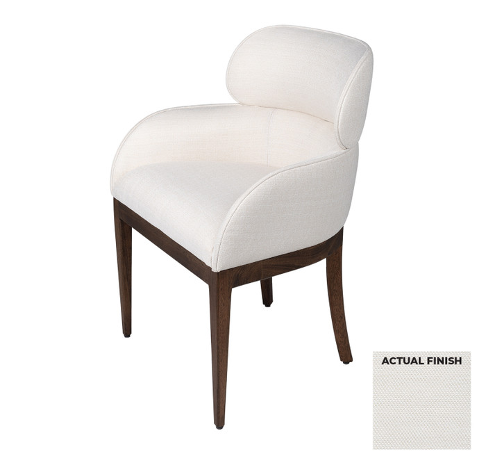 Lucien Dining Chair in Off-White Geometric Weave by Cyan Design