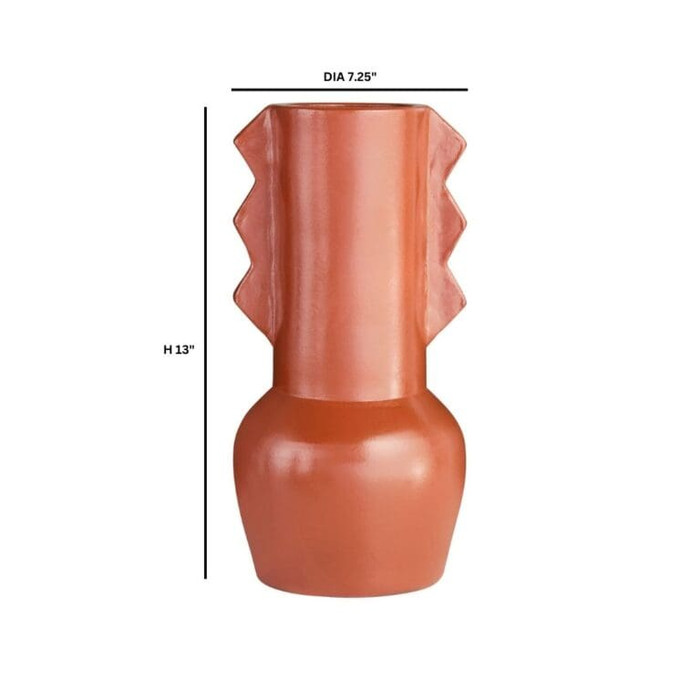 Medium Potteri Vase in Cayenne by Cyan Design