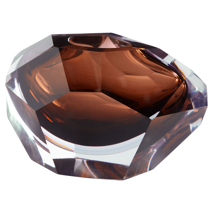 Wide Macallen Vase in Whiskey by Cyan Design