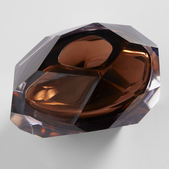 Wide Macallen Vase in Whiskey by Cyan Design