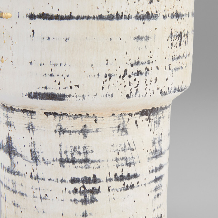 Large Athenian Vase in Beige Black by Cyan Design