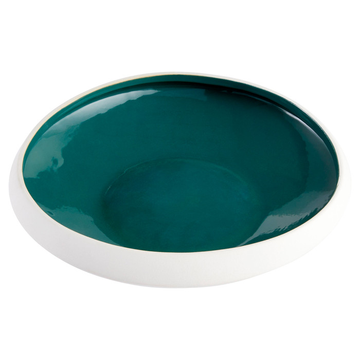 Cyan Design - Tricolore Bowl | Green | White – Medium