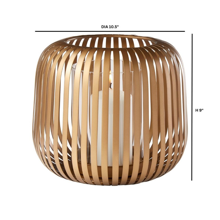 Large Liny Hurricane in Gold by Cyan Design