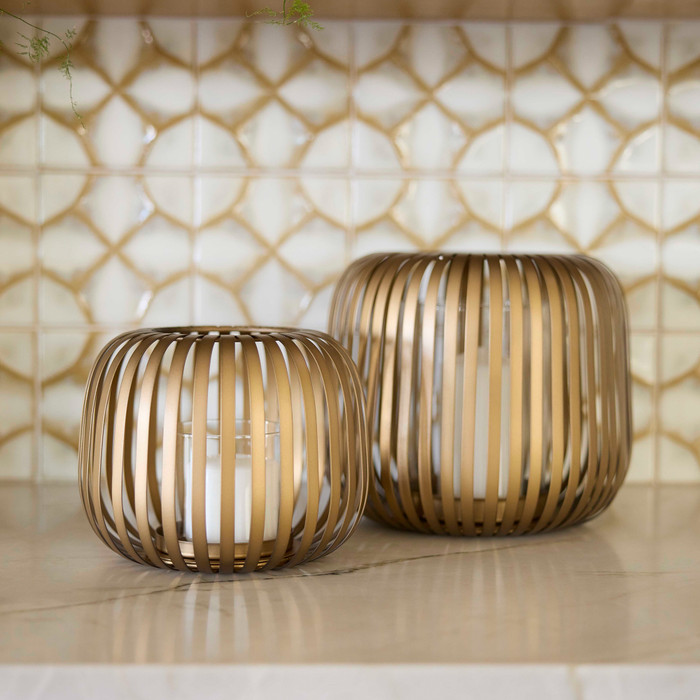 Large Liny Hurricane in Gold by Cyan Design