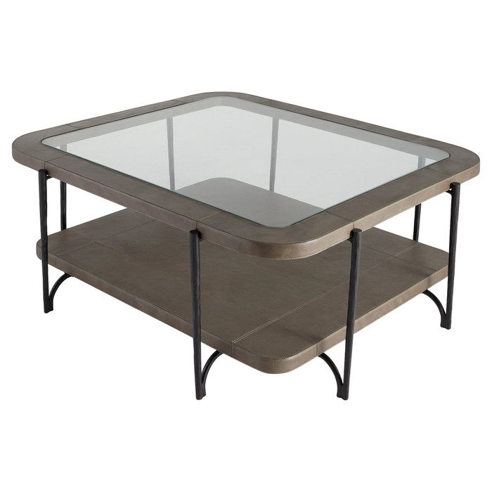 Tierras Cocktail Table Designed by J Kent Martin in Grey by Cyan Design