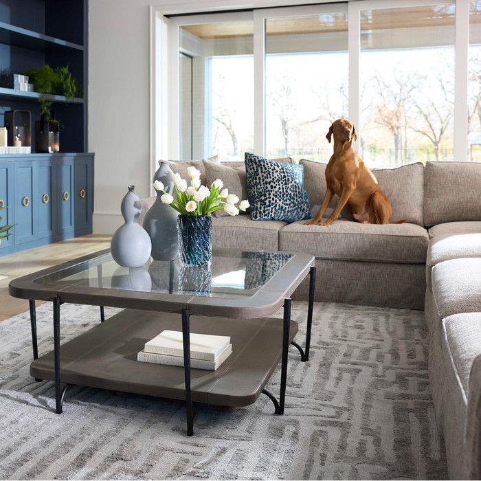 Medium Calabaza Vase Designed by Seth Vaughn in Grey by Cyan Design