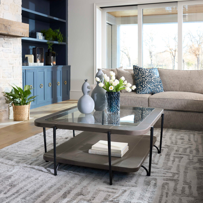 Medium Calabaza Vase Designed by Seth Vaughn in Grey by Cyan Design