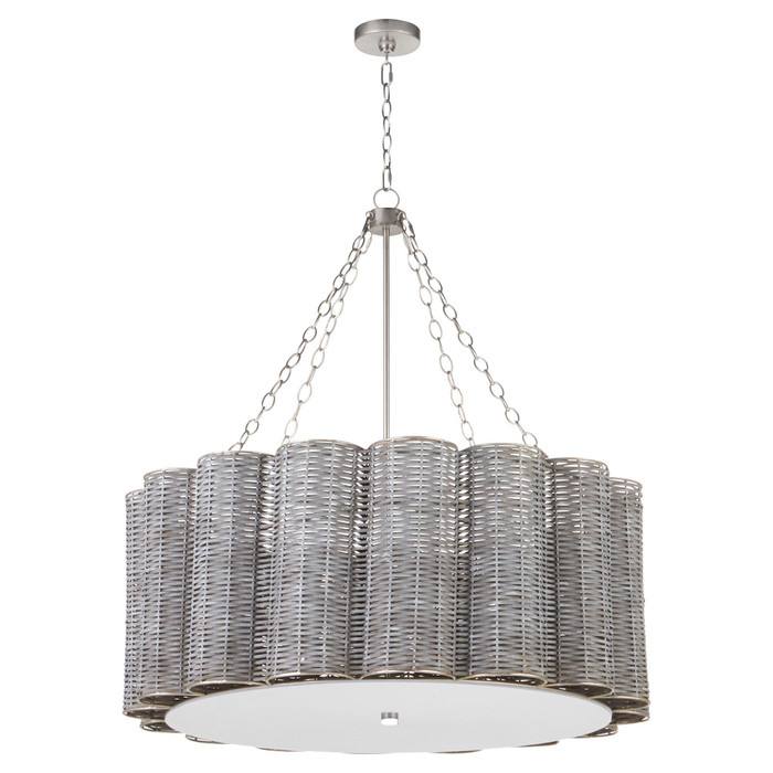 Cyan Design - Boracay Chandelier | Brushed Grey – Nickel
