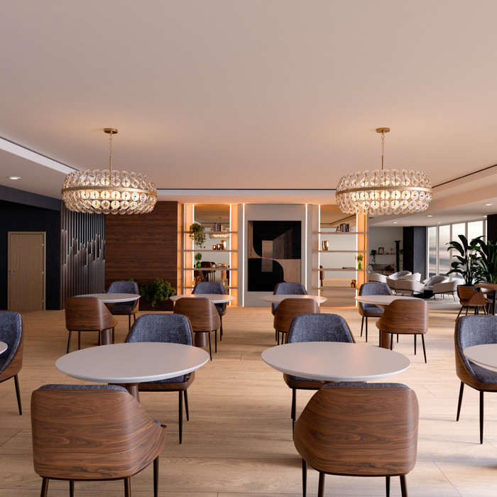 Selena 6 Light Pendant in Aged Brass by Cyan Design