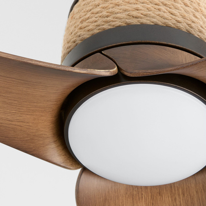 62″Zonda Ceiling Fan in Oiled Bronze by Cyan Design