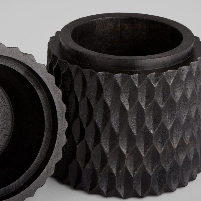 Small Antigua Box in Dark Walnut by Cyan Design