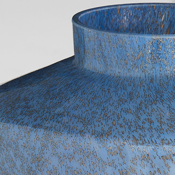 Small Sanibel Vase in Blue by Cyan Design