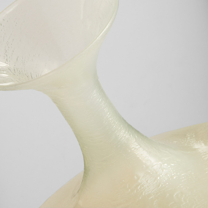 Small Taku Bottle Vase in Icy Teal by Cyan Design