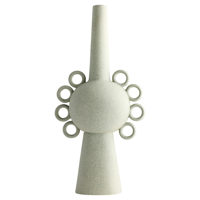 Large Ringlets Vase in Celadon by Cyan Design