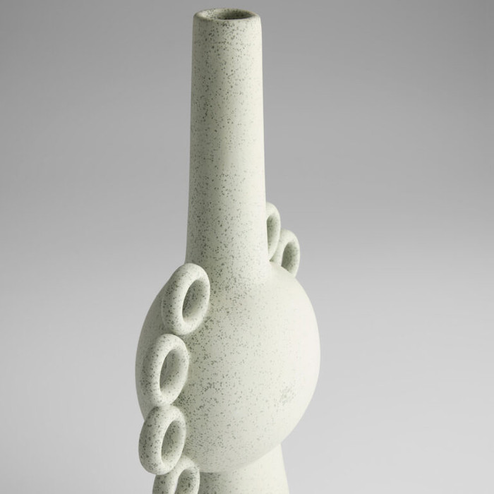 Large Ringlets Vase in Celadon by Cyan Design