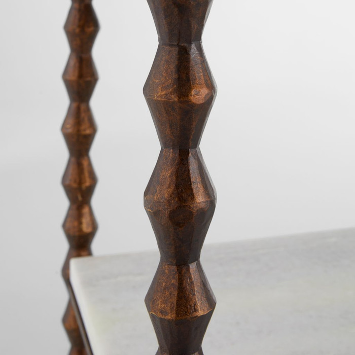 Diamante Console Table in Antique Bronze by Cyan Design