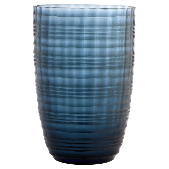 Large Riptide Vase in Blue by Cyan Design