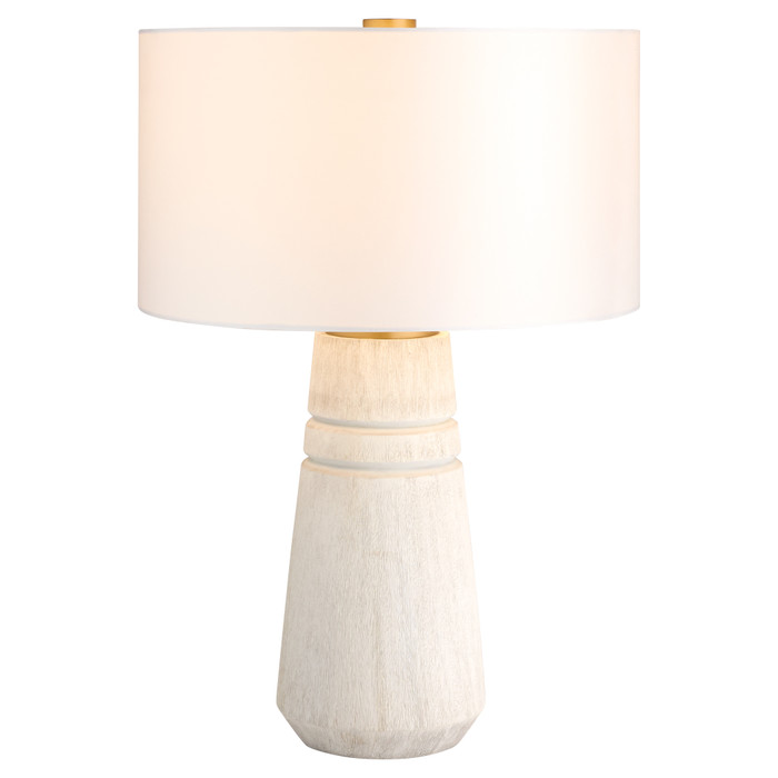 Cyan Design – Muller Table Lamp in Ash, Antique Brass