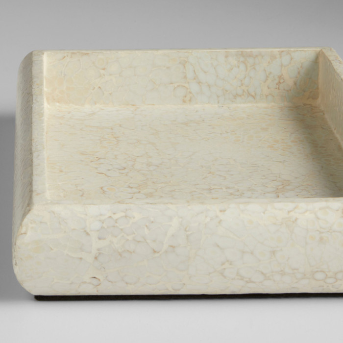 Small Celestial Tray in Eggshell - Rectangle by Cyan Design