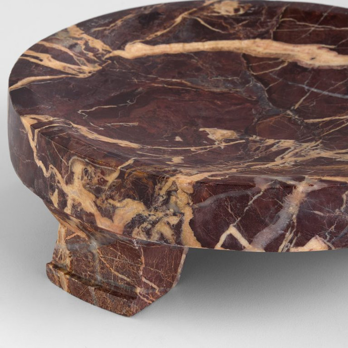 Small Modern Paw Tray in Round by Cyan Design