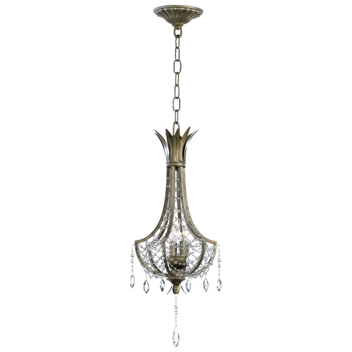 Luciana 3-Light Pendant in St. Regis Bronze by Cyan Design