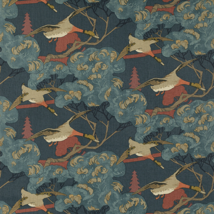 Flying Ducks - Red/Blue