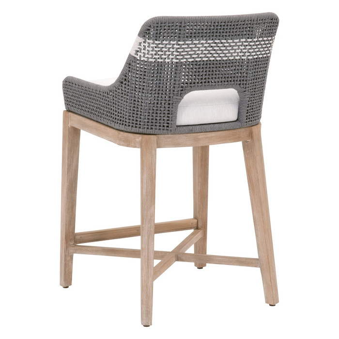 Essentials For Living - Tapestry Counter Stool in Dove Flat Rope