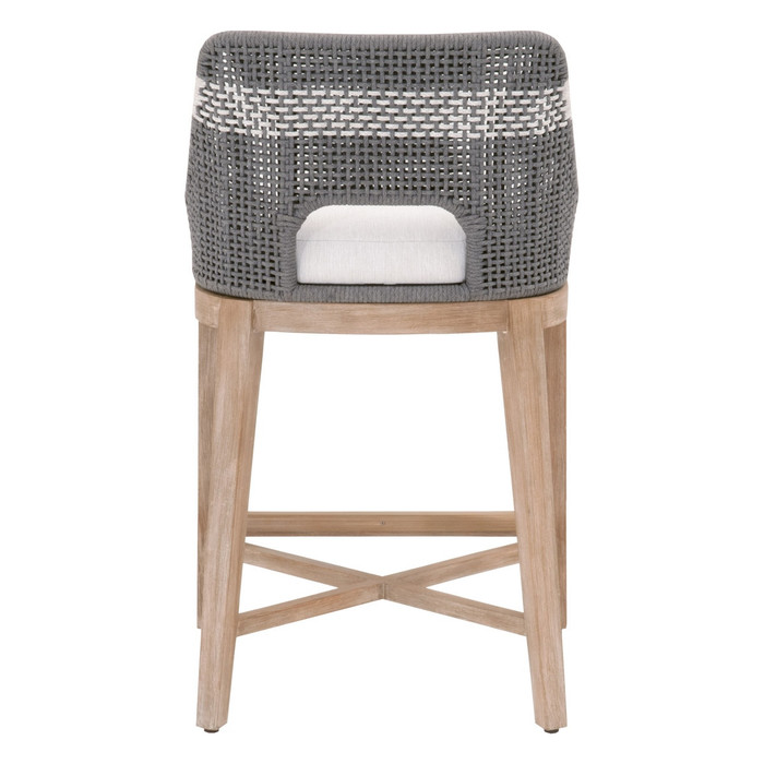 Essentials For Living - Tapestry Counter Stool in Dove Flat Rope