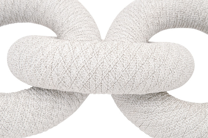 Essentials For Living - Crew Rope Link in White Speckle Flat Rope