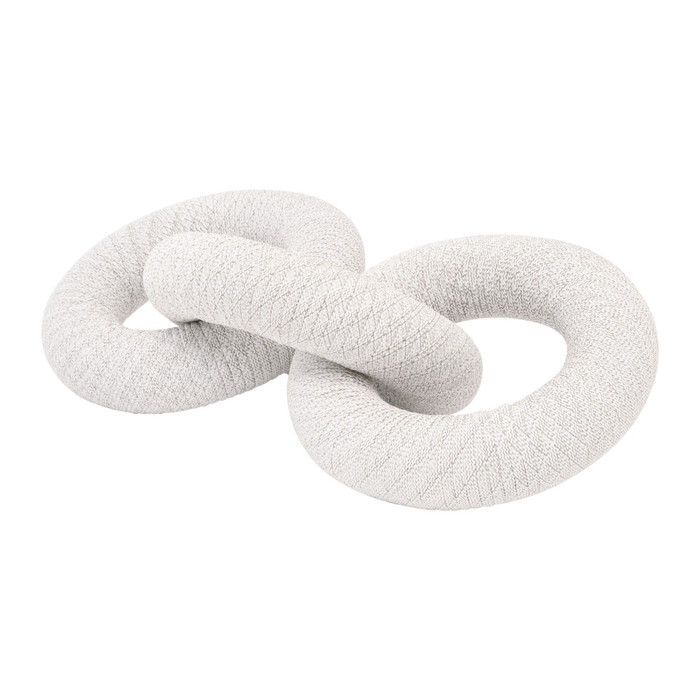 Essentials For Living - Crew Rope Link in White Speckle Flat Rope