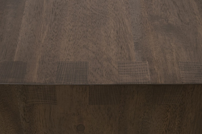Essentials For Living - Dovetail Upholstered Coffee Table in Ivanhoe Toast