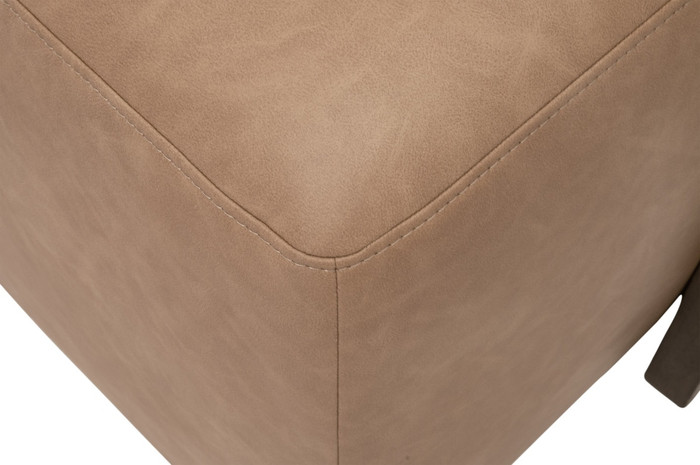 Essentials For Living - Dovetail Upholstered Coffee Table in Ivanhoe Toast