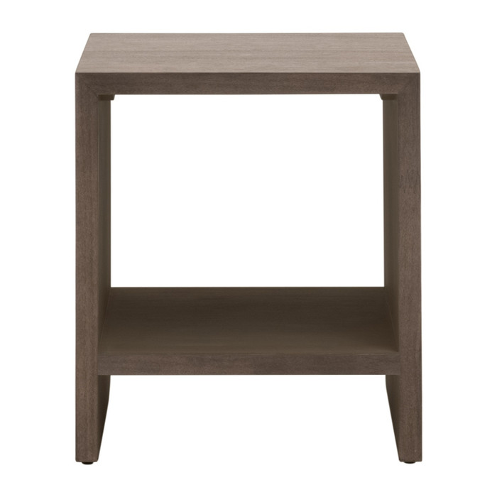 Essentials For Living - Dovetail End Table in Burnished Brown Acacia