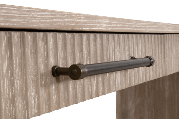 Essentials For Living - Halloway 2-Drawer Console Table in Natural Gray Acacia
