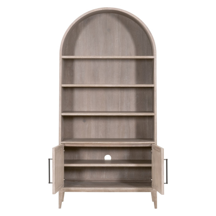 Essentials For Living - Morris Storage Bookcase in Natural Gray Acacia