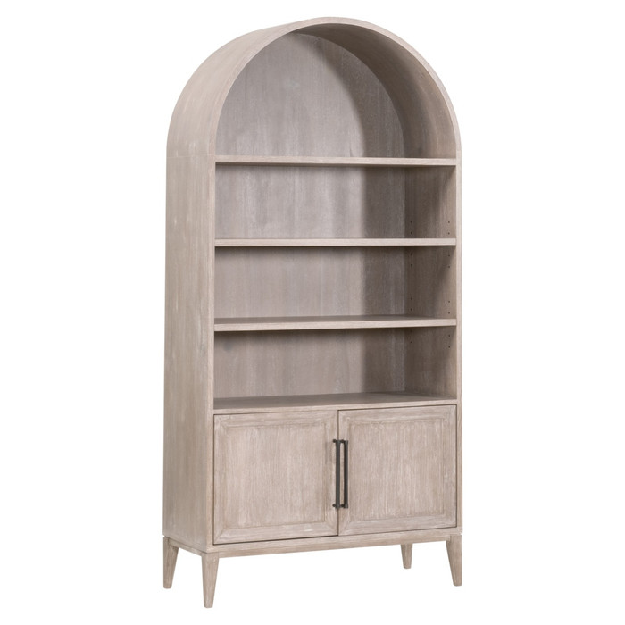 Essentials For Living - Morris Storage Bookcase in Natural Gray Acacia