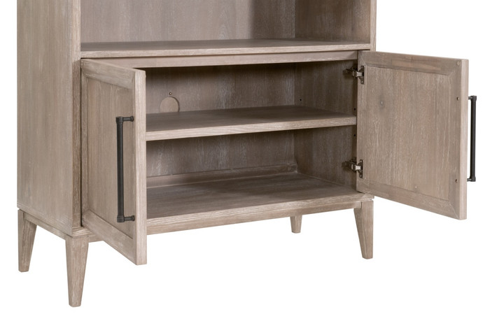 Essentials For Living - Morris Storage Bookcase in Natural Gray Acacia