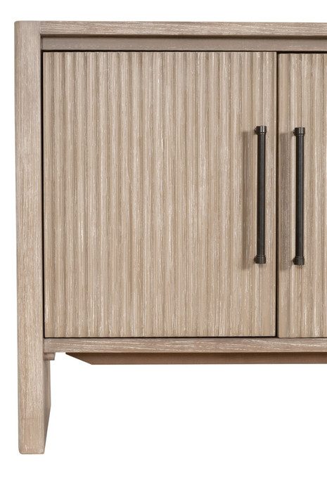 Essentials For Living - Halloway Media Sideboard in Natural Gray Acacia