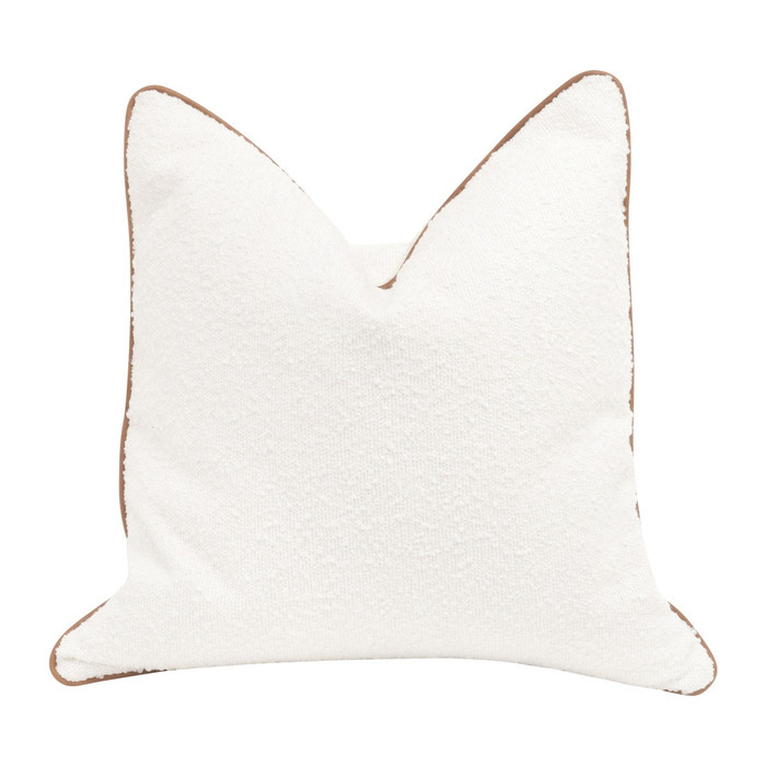 Essentials For Living - The Not So Basic 22" Essential Pillow, LiveSmart Boucle Snow