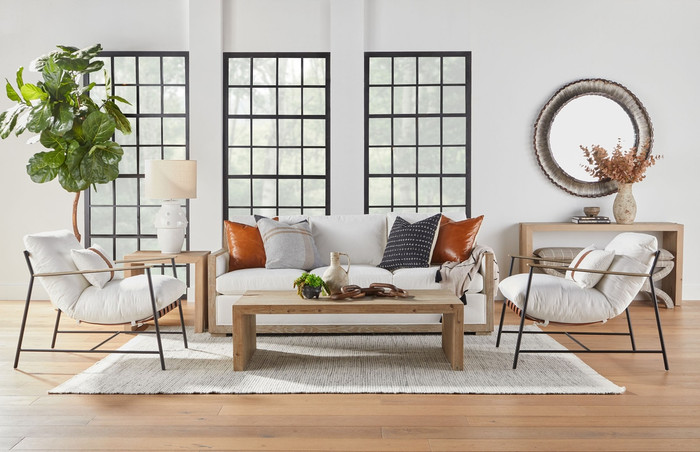 Essentials For Living - The Split Decision 20" Essential Lumbar Pillow in LiveSmart Boucle-Snow