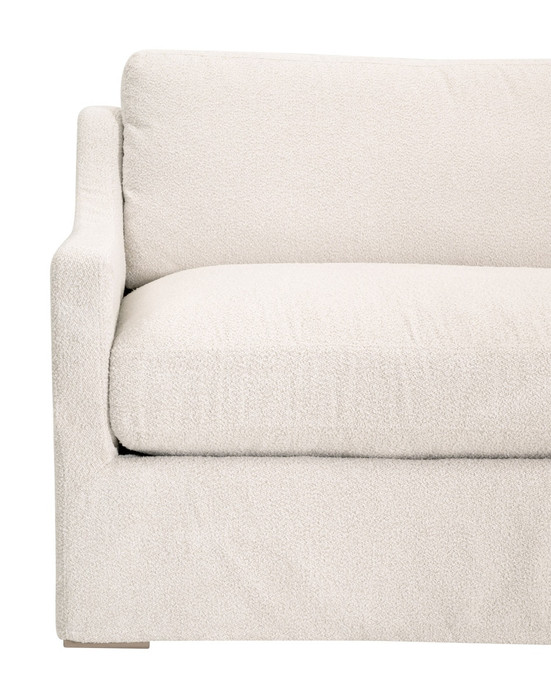 Essentials For Living - Colin Outdoor 94" Slope Arm Slipcover Sofa in Performance Harborside-Ivory