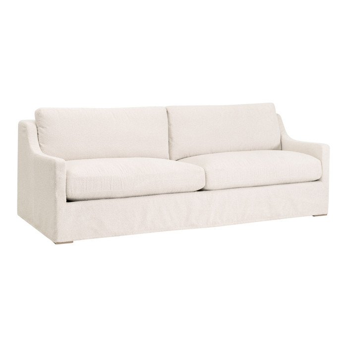 Essentials For Living - Colin Outdoor 94" Slope Arm Slipcover Sofa in Performance Harborside-Ivory