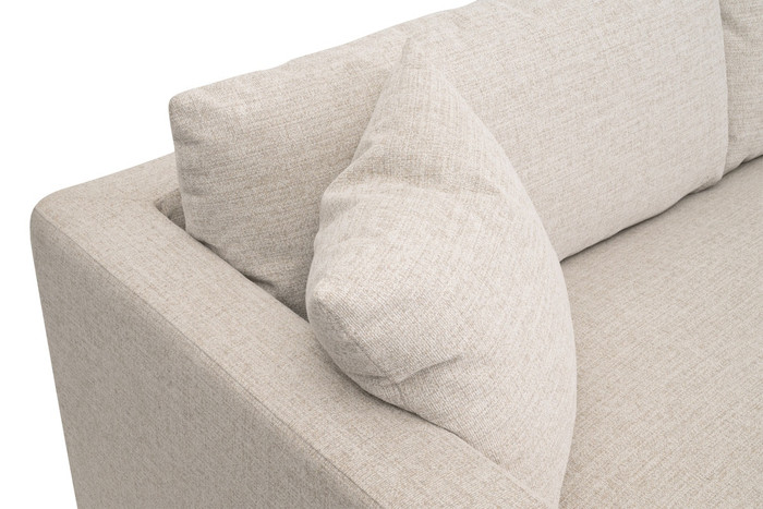 Essentials For Living - Newport Outdoor Modular 2-Seat Left Track Arm Sofa in LiveSmart Shapiro-Sand