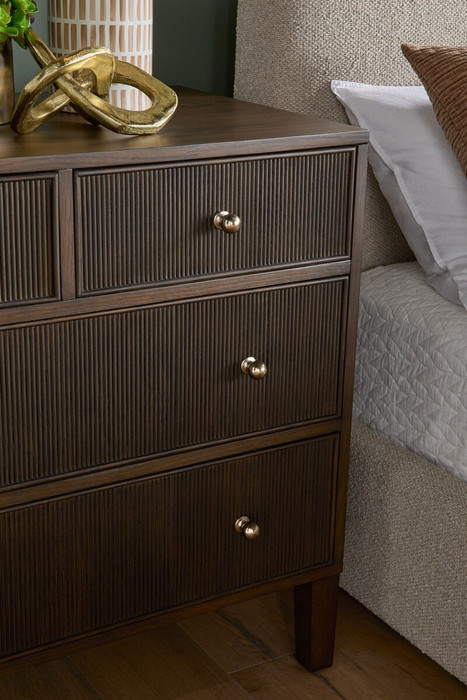 Essentials For Living - Highland 8-Drawer Double Dresser in Dutch Brown Oak